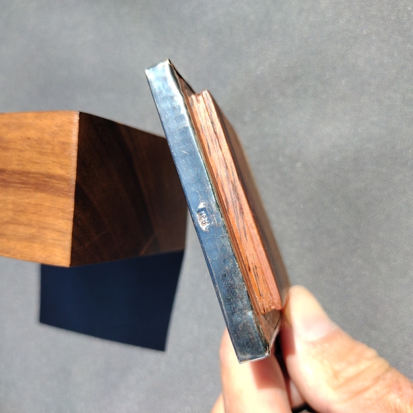 Antique Peruvian Cloth Encased Wooden Box - Picture 15 of 16